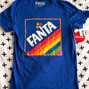 Coca Cola Red and Blue T-Shirt